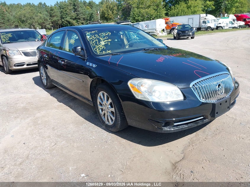 2011 Buick Lucerne, Left Side, IAAI, VIN 1G4HJ5EM1BU124360