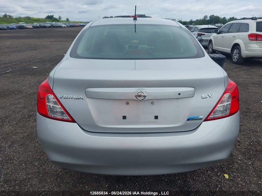 2012 NISSAN VERSA SEDAN 1.6L I-4 DOHC, VVT, 109HP