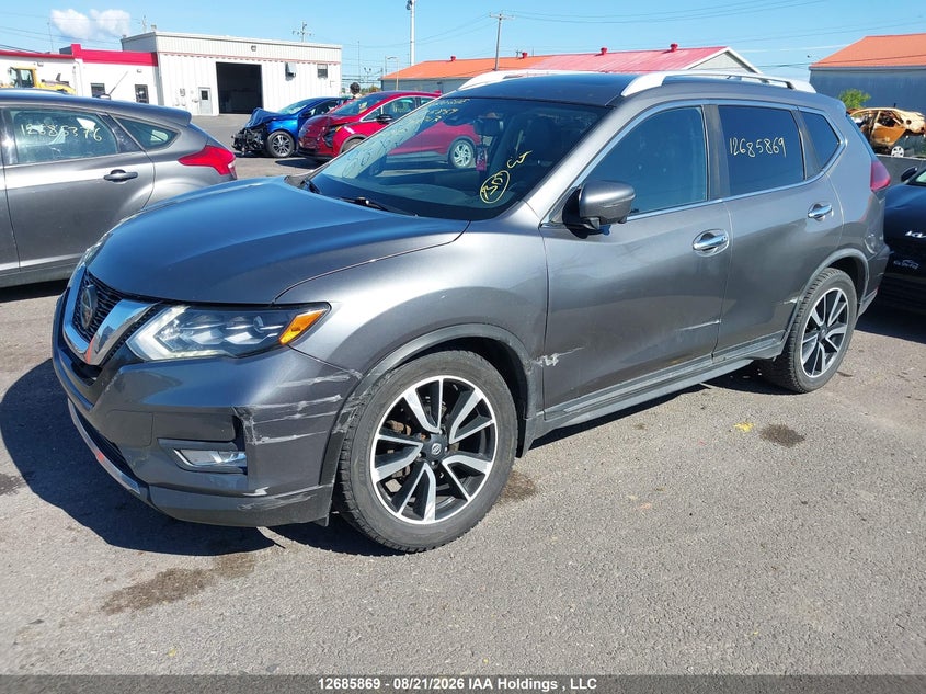 2018 Nissan Rogue Midnight Edition/S/Sl/Sl W/Propilot Assist/Sv, Левый перёд, IAAI, VIN JN8AT2MV3JW327847 — фото 2