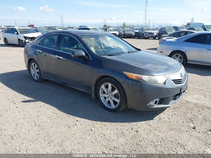 2012 Acura Tsx Premium, Rear, IAAI, VIN JH4CU2F5XCC800113