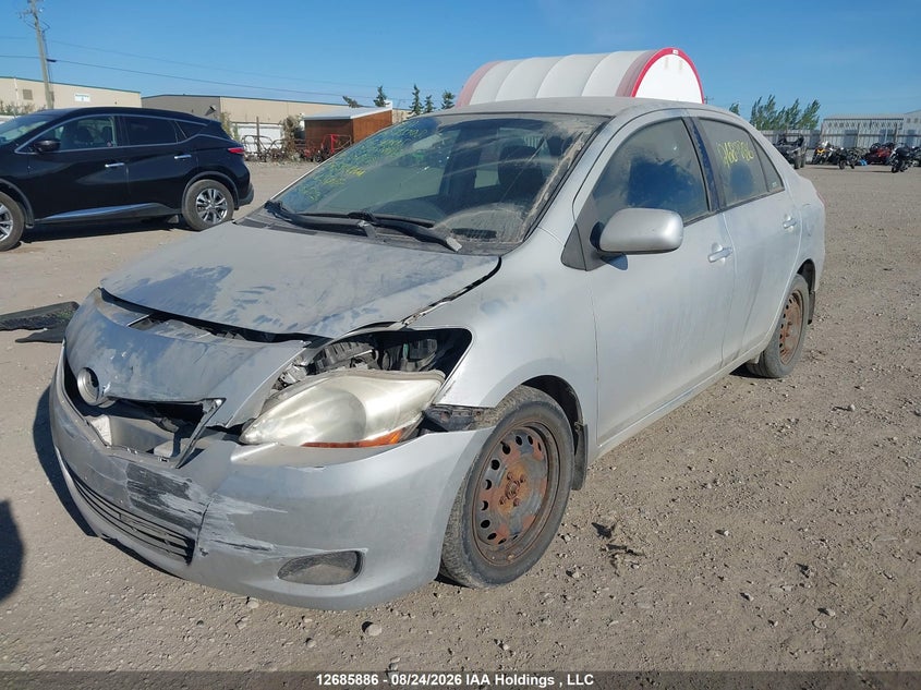 2008 Toyota Yaris, Благотворительность, IAAI, VIN JTDBT923X81251528 — фото 2