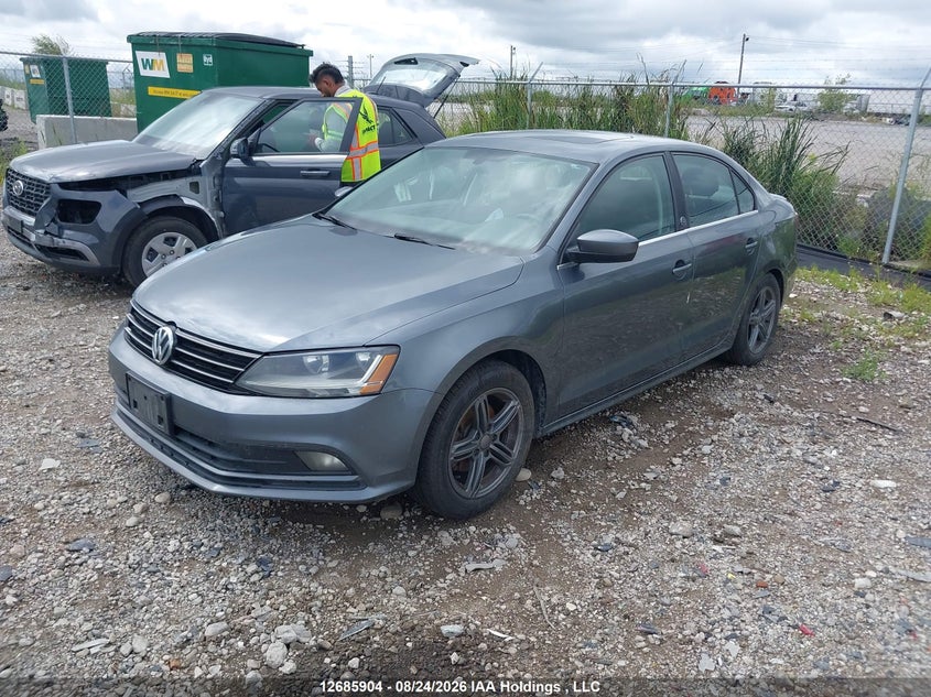 2017 Volkswagen Jetta, Right Side, IAAI, VIN 3VWDB7AJ1HM318355 — photo 2