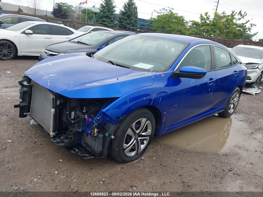Vin: 2hgfc2f53jh003716, lot: 3090345, honda civic 20182