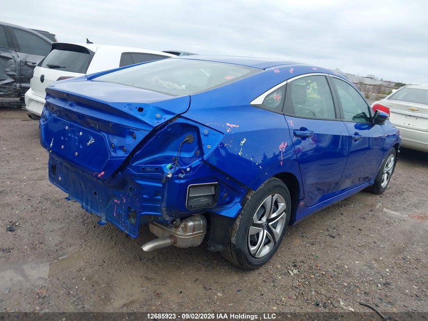 Vin: 2hgfc2f53jh003716, lot: 3090345, honda civic 20184
