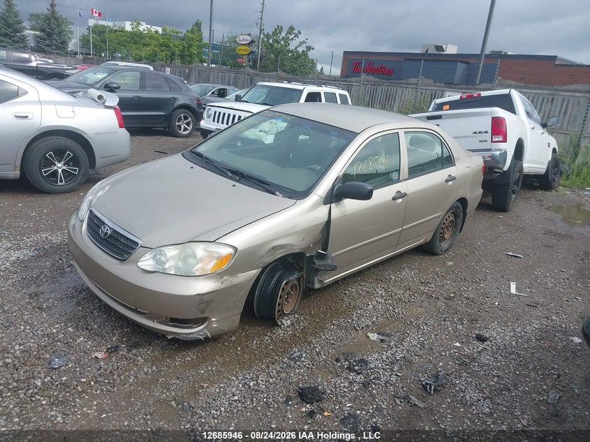 2007 Toyota Corolla, Front, IAAI, VIN 2T1BR32E47C713251 — photo 2