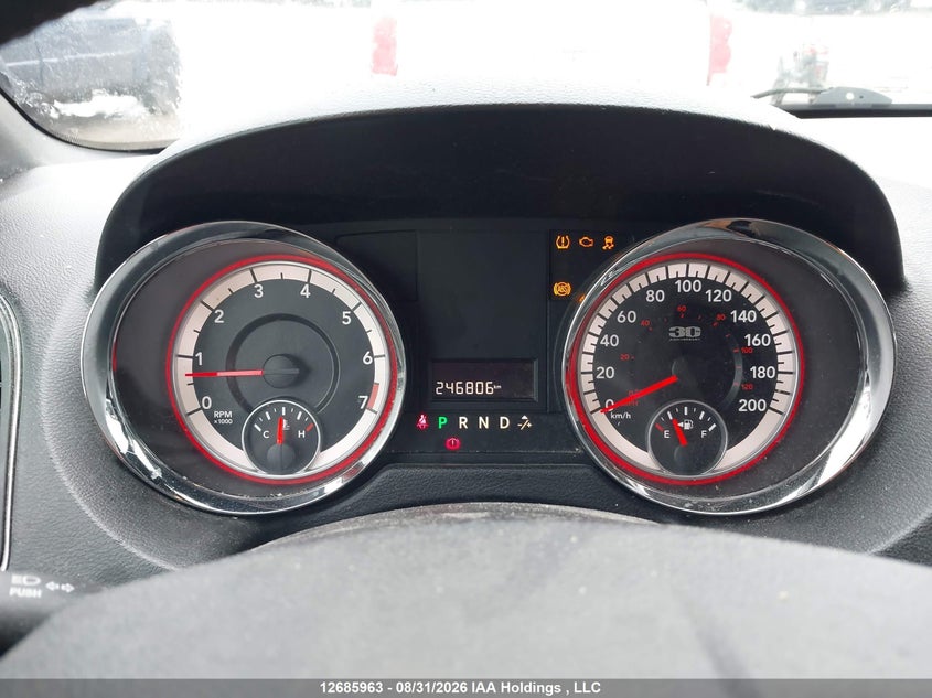 2014 DODGE CARAVAN VAN 3.6L V-6 DOHC, VVT, 283HP
