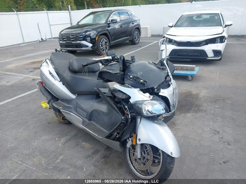 2005 Suzuki An650 K3, Front, IAAI, VIN JS1CP51A852101158