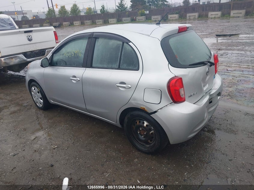 Vin: 3n1ck3cp8fl213505, lot: 3090418, nissan micra 20153