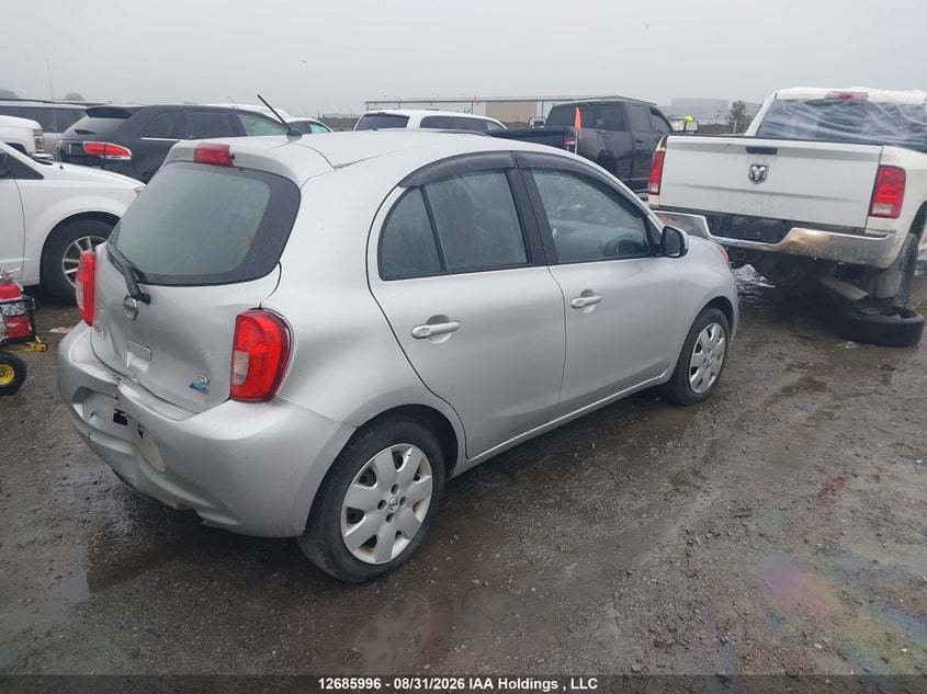 Vin: 3n1ck3cp8fl213505, lot: 3090418, nissan micra 20154