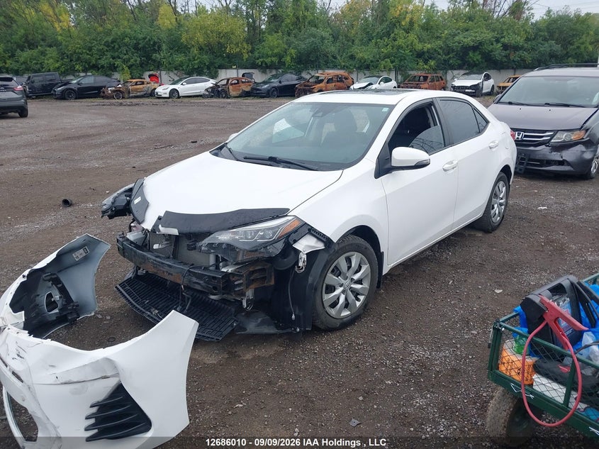 2018 Toyota Corolla, Удар спереду, IAAI, VIN 2T1BURHE2JC030691 — фото 2
