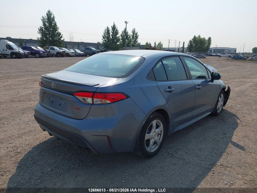 Vin: 5yfb4rbe1lp045372, lot: 3090438, toyota corolla se/xse 20204