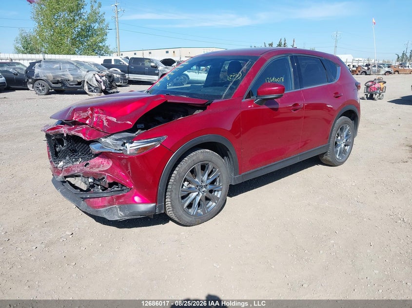 2021 MAZDA CX-5 SPORT UTILITY VEHICLE 2.5L I-4 DI, DOHC, VVT, TURBO, 227HP