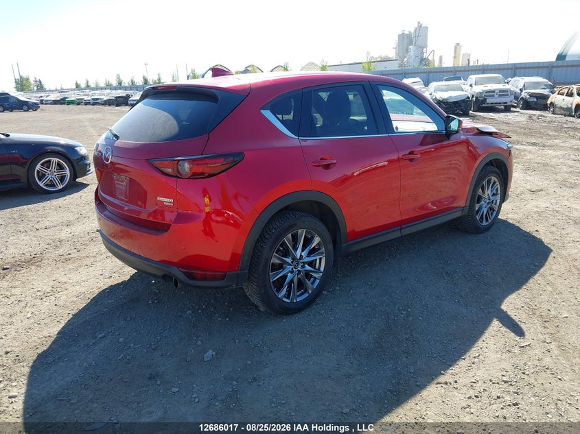 2021 MAZDA CX-5 SPORT UTILITY VEHICLE 2.5L I-4 DI, DOHC, VVT, TURBO, 227HP