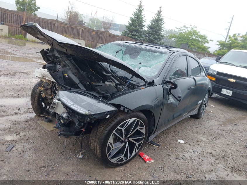 Vin: kmhm54ac3ra065267, lot: 3090444, hyundai ioniq 6 limited 20242