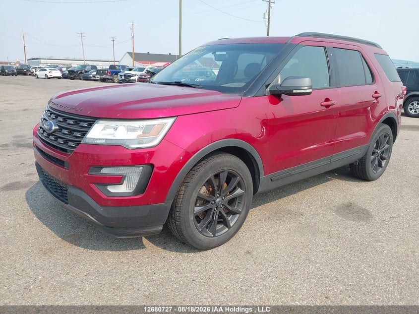 2017 Ford Explorer Xlt, Front, IAAI, VIN 1FM5K8D82HGA18819 — photo 2