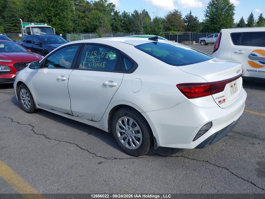 Vin: 3kpf24ad4pe696618, lot: 3090448, kia forte lx 20233