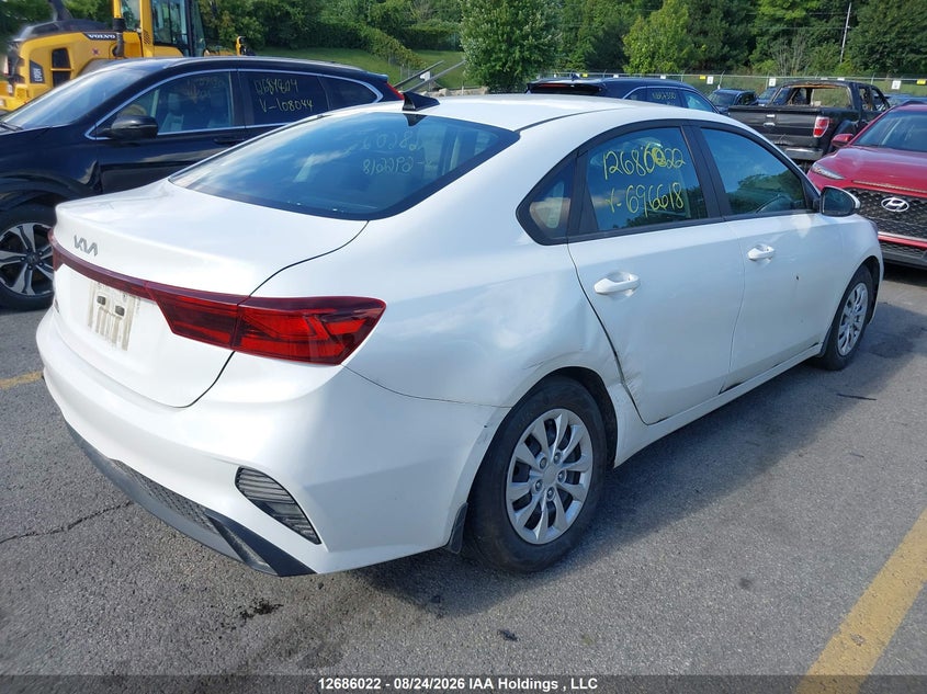 Vin: 3kpf24ad4pe696618, lot: 3090448, kia forte lx 20234