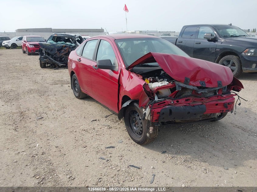 2010 Ford Focus S, Удар спереди, IAAI, VIN 1FAHP3EN8AW102770