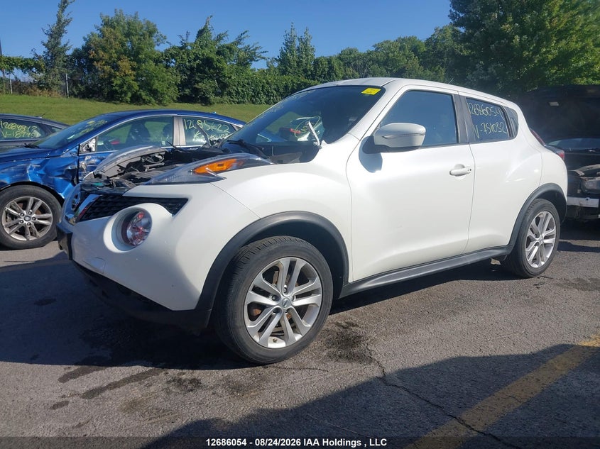 2017 Nissan Juke, Крыша, IAAI, VIN JN8AF5MV1HT751032 — фото 2