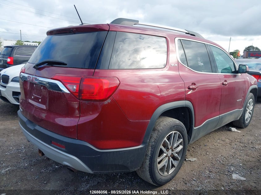 Vin: 1gkknlla8hz160221, lot: 3090484, gmc acadia sle 20174