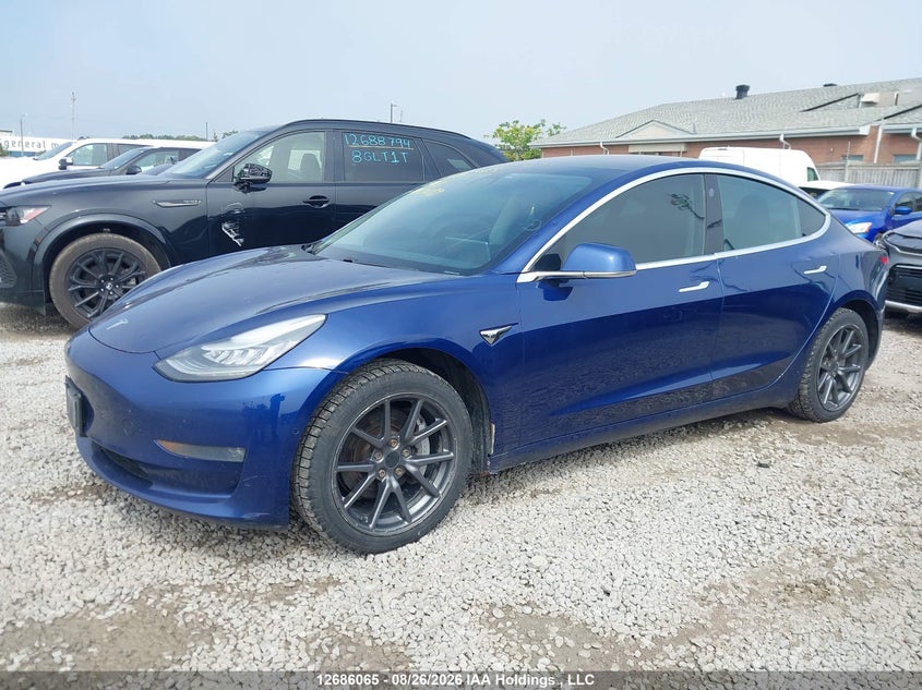 Vin: 5yj3e1eaxkf422819, lot: 3090493, tesla model 3 20192