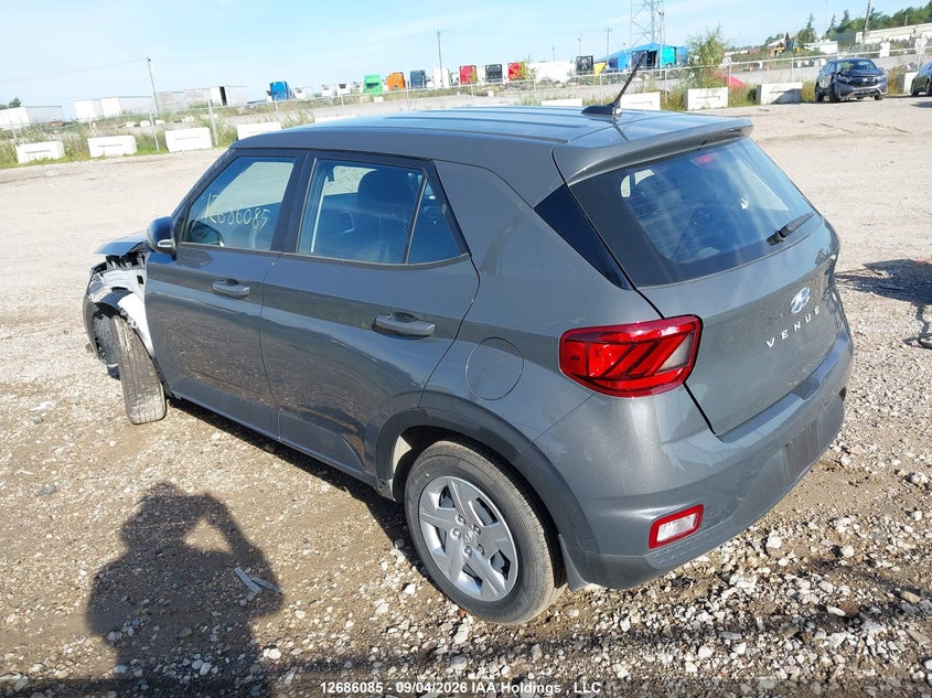 Vin: kmhrb8a30su359395, lot: 3090513, hyundai venue essential w/two-tone 20253