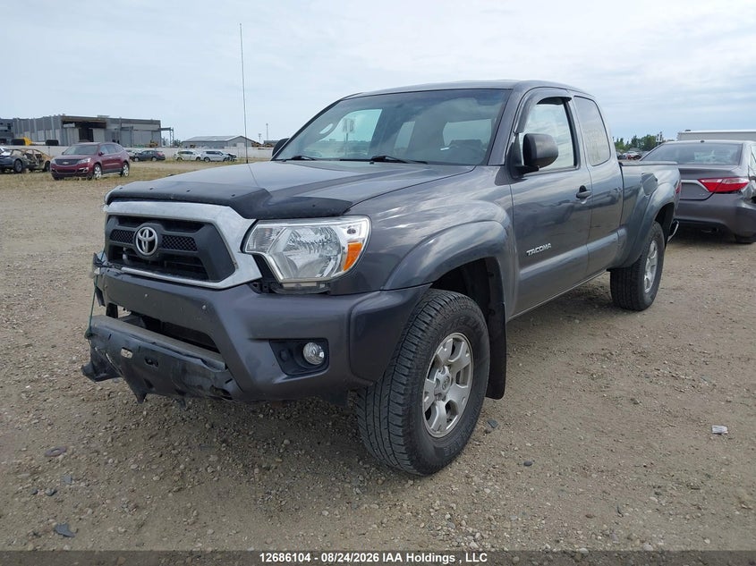 2015 Toyota Tacoma Access Cab/Trd Pro, Удар спереди, IAAI, VIN 5TFUU4EN5FX113959 — фото 2