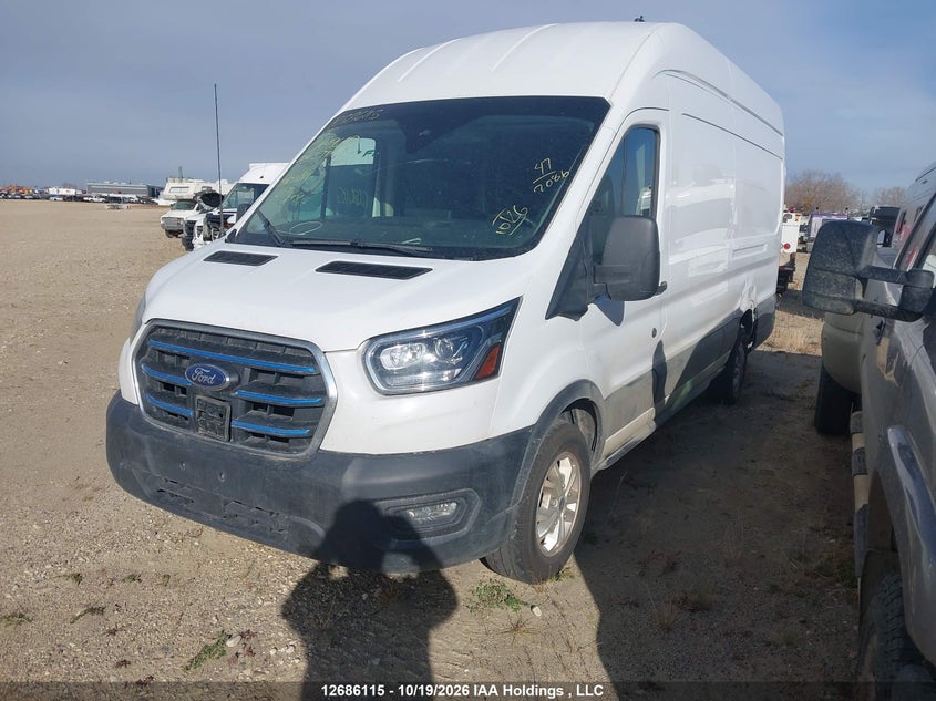 2023 Ford Transit T-350, Rear, IAAI, VIN 1FTBW3XK8PKA49669 — photo 2