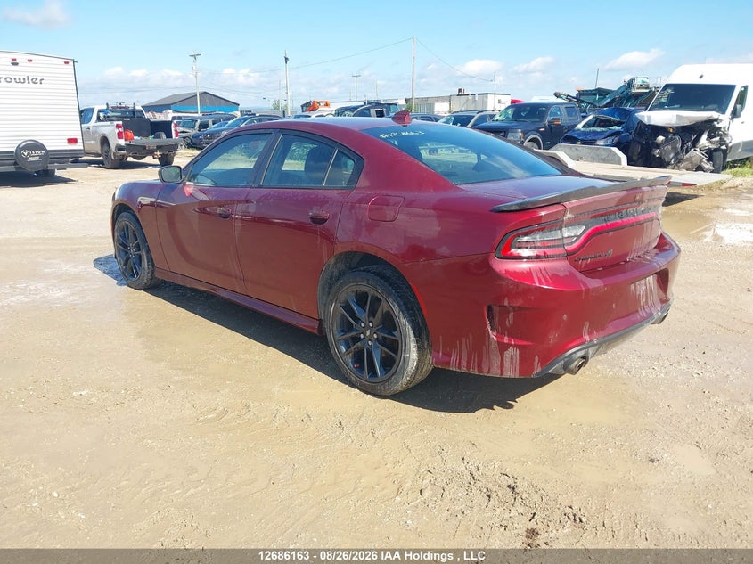 Vin: 2c3cdxmg0ph706252, lot: 3090591, dodge charger gt 20233