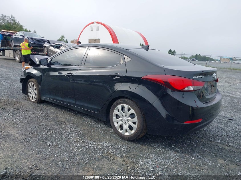 Vin: 5npdh4ae1gh696215, lot: 3090616, hyundai elantra gl 20163