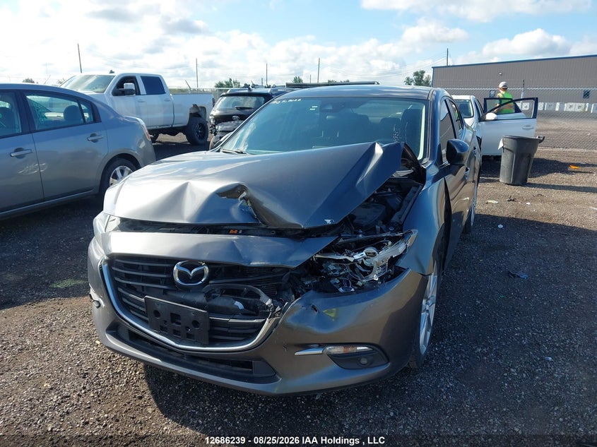 Vin: jm1bn1w38j1160379, lot: 3090672, mazda 3 grand touring 20182
