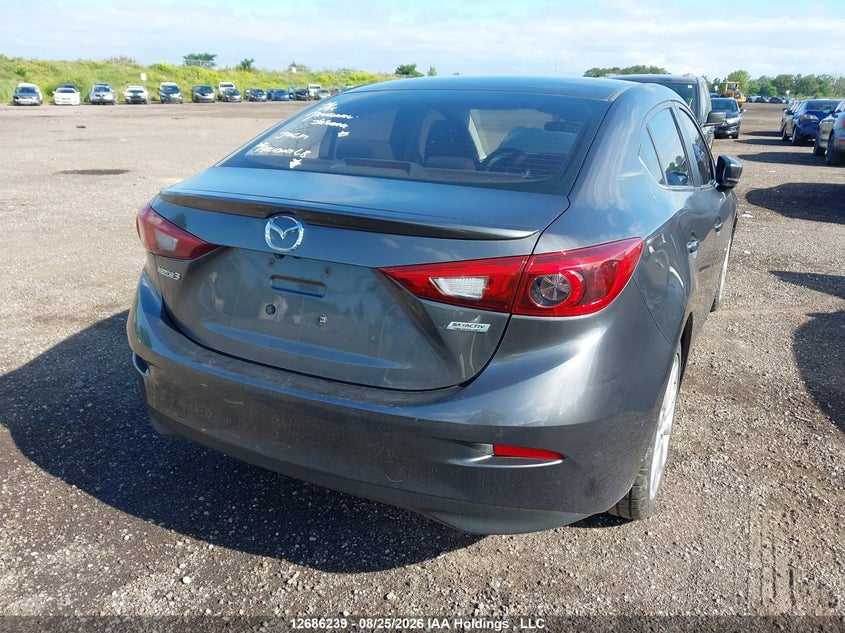 Vin: jm1bn1w38j1160379, lot: 3090672, mazda 3 grand touring 20184
