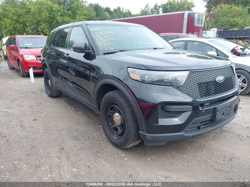 Vin: 1fm5k8ab4ngc21867, lot: 3090702, ford explorer police interceptor 2022 img_1