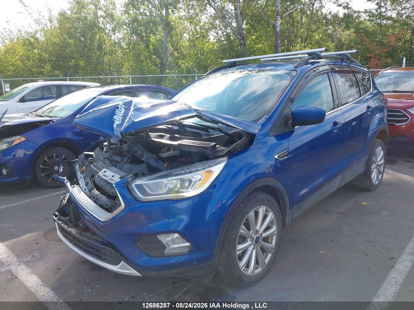 Vin: 1fmcu9hd9kuc15140, lot: 3090723, ford escape sel 20192