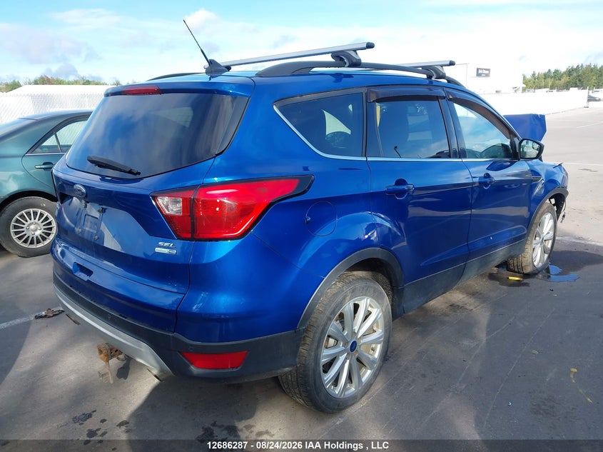 Vin: 1fmcu9hd9kuc15140, lot: 3090723, ford escape sel 20194