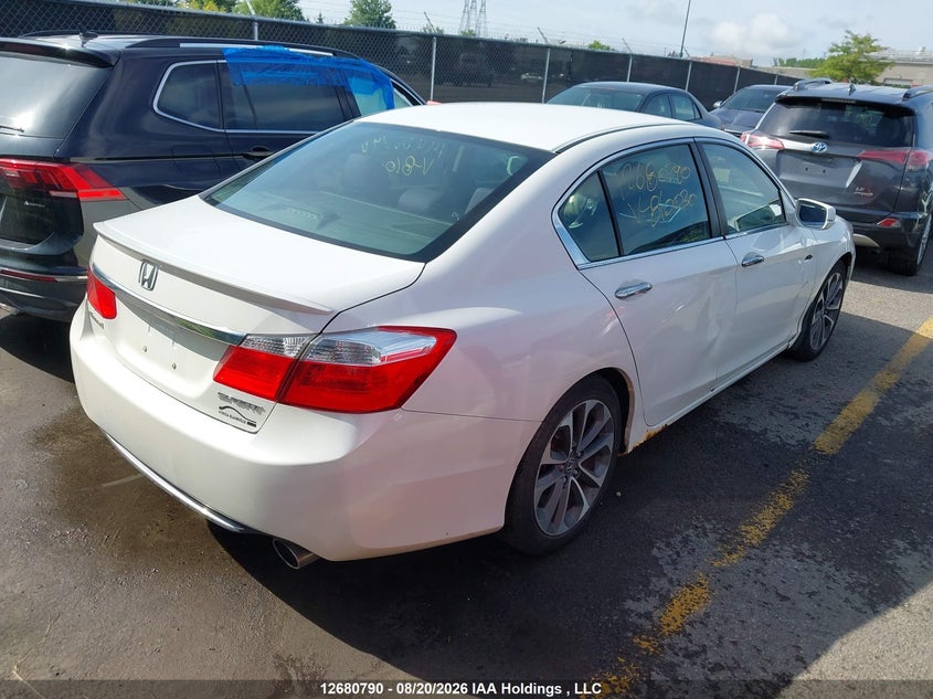 Vin: 1hgcr2f5xda810030, lot: 3090745, honda accord sport 20134