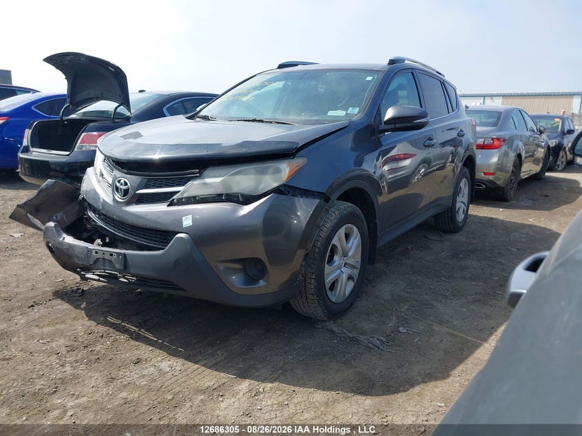 Vin: 2t3bfrev0ew205479, lot: 3090752, toyota rav4 le 20142
