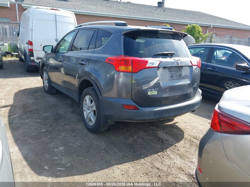 Vin: 2t3bfrev0ew205479, lot: 3090752, toyota rav4 le 20143
