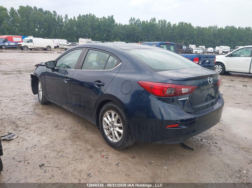 Vin: 3mzbm1v76em119942, lot: 3090785, mazda 3 20143
