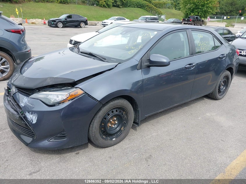 Vin: 2t1burhe7hc775589, lot: 3090800, toyota corolla le 20172