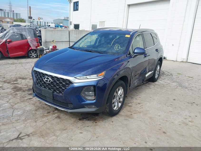 2020 Hyundai Santa Fe Se, Левый бок, IAAI, VIN 5NMS2CAD8LH159911 — фото 2