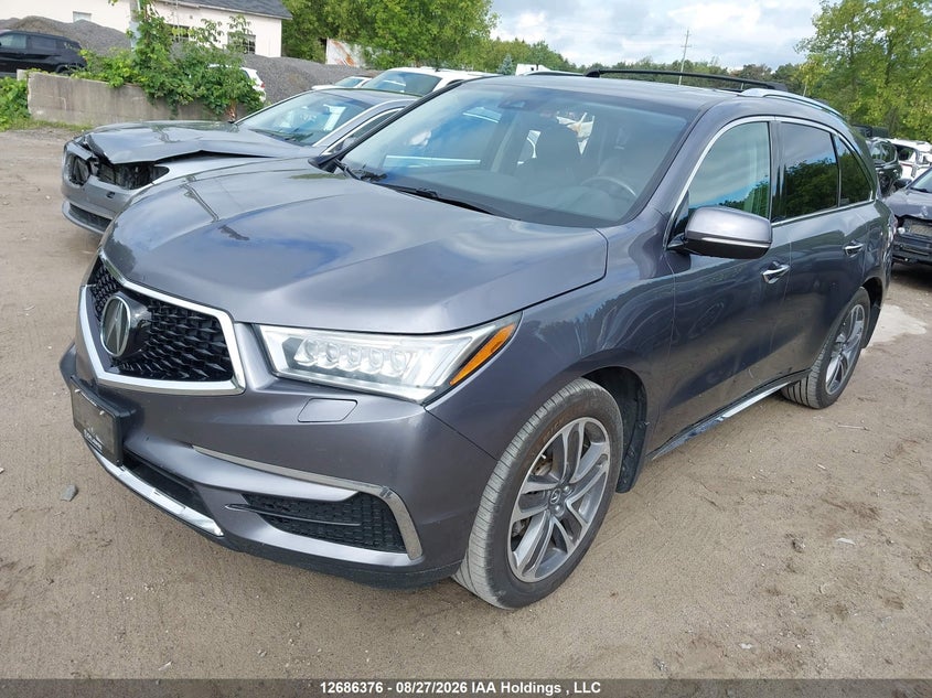 Vin: 5j8yd4h40jl800921, lot: 3090825, acura mdx navi 20182