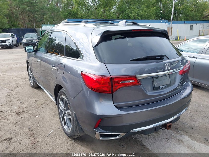 Vin: 5j8yd4h40jl800921, lot: 3090825, acura mdx navi 20183