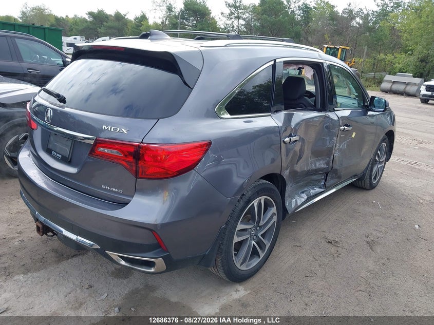 Vin: 5j8yd4h40jl800921, lot: 3090825, acura mdx navi 20184