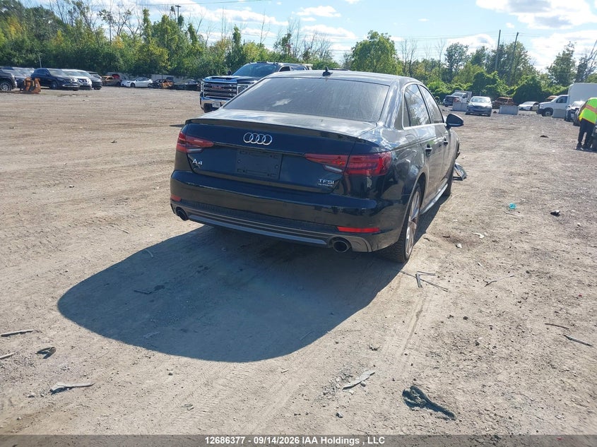 Vin: wauanaf46jn018185, lot: 3090826, audi a4 komfort 20184