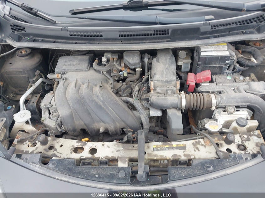 2017 NISSAN NOTE HATCHBACK 1.6L I4 FI DOHC 16V NF4