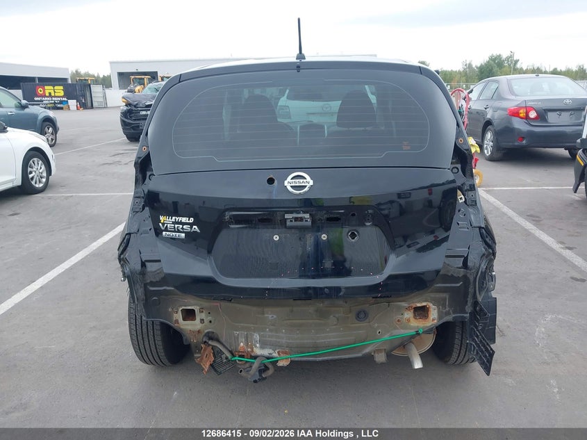 2017 NISSAN NOTE HATCHBACK 1.6L I4 FI DOHC 16V NF4