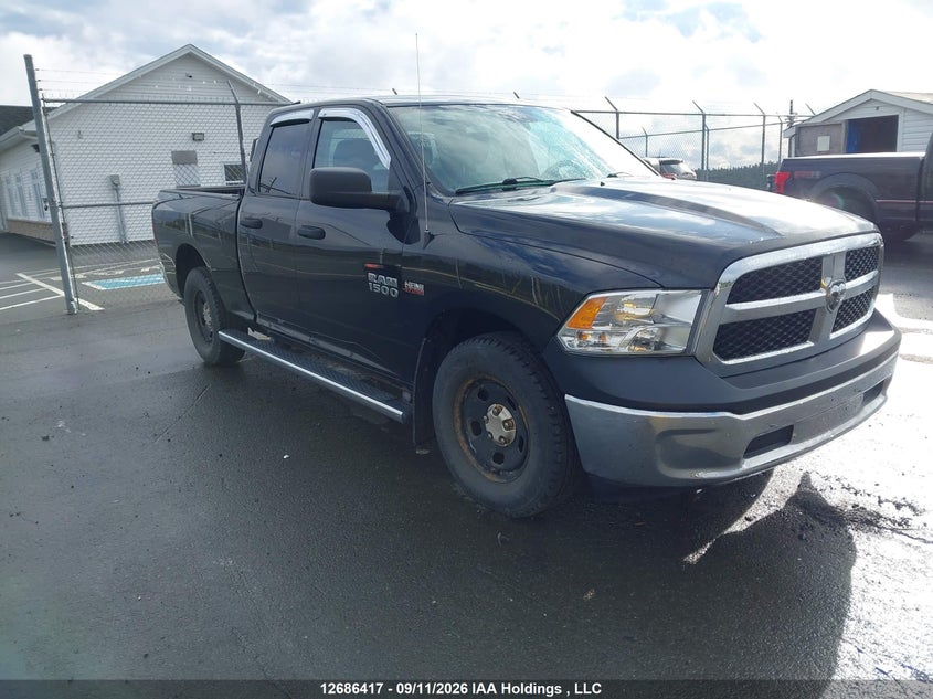 2017 Ram 1500 St, Interior Fire, IAAI, VIN 1C6RR7FT2HS753172