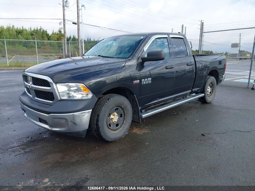 2017 RAM 1500, Interior Fire, IAAI, VIN 1C6RR7FT2HS753172 — photo 2