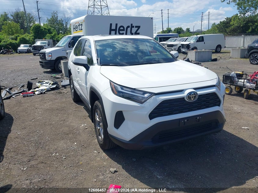 2025 Toyota Rav4, Rear, IAAI, VIN 2T3RWRFV1SW273055
